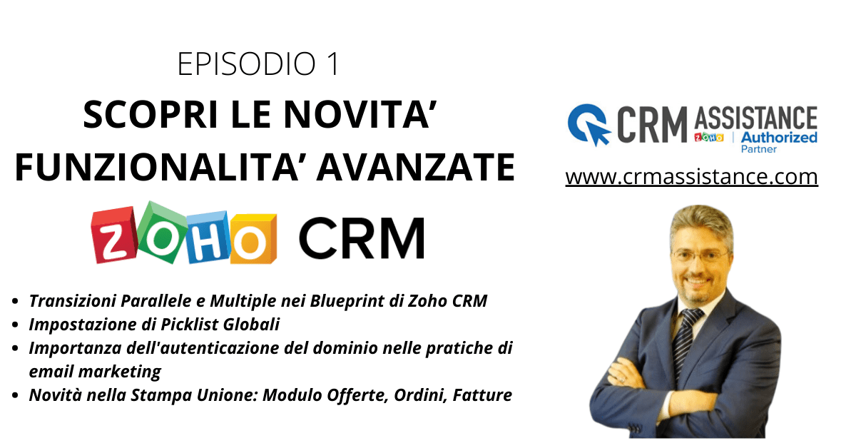 Sfruttare al massimo Zoho CRM (Video Tutorial Gratuito - Episodio 1)